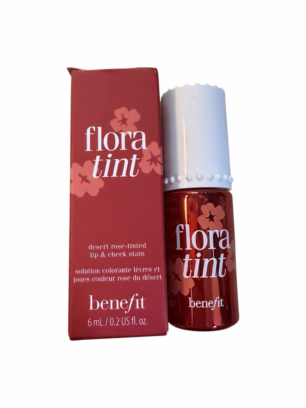 Benefit Cosmetics Flora Tint Desert Rose Lip & Cheek Stain 6 mL / 0.2 oz